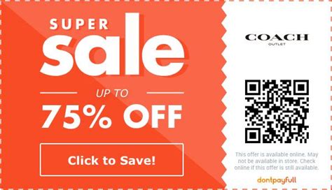 coach outlet discount coupon code